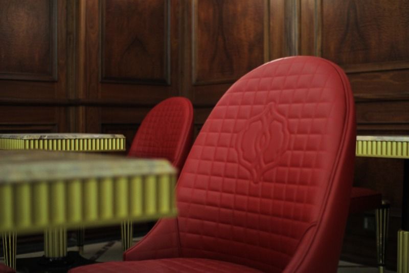 Orion Hotel 비슈케크 외부 사진 The interior of the restaurant