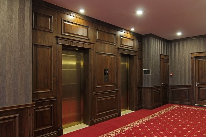 Orion Hotel 비슈케크 외부 사진 3D rendering of a hotel lobby