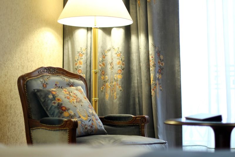 Orion Hotel 비슈케크 외부 사진 Curtains and upholstery