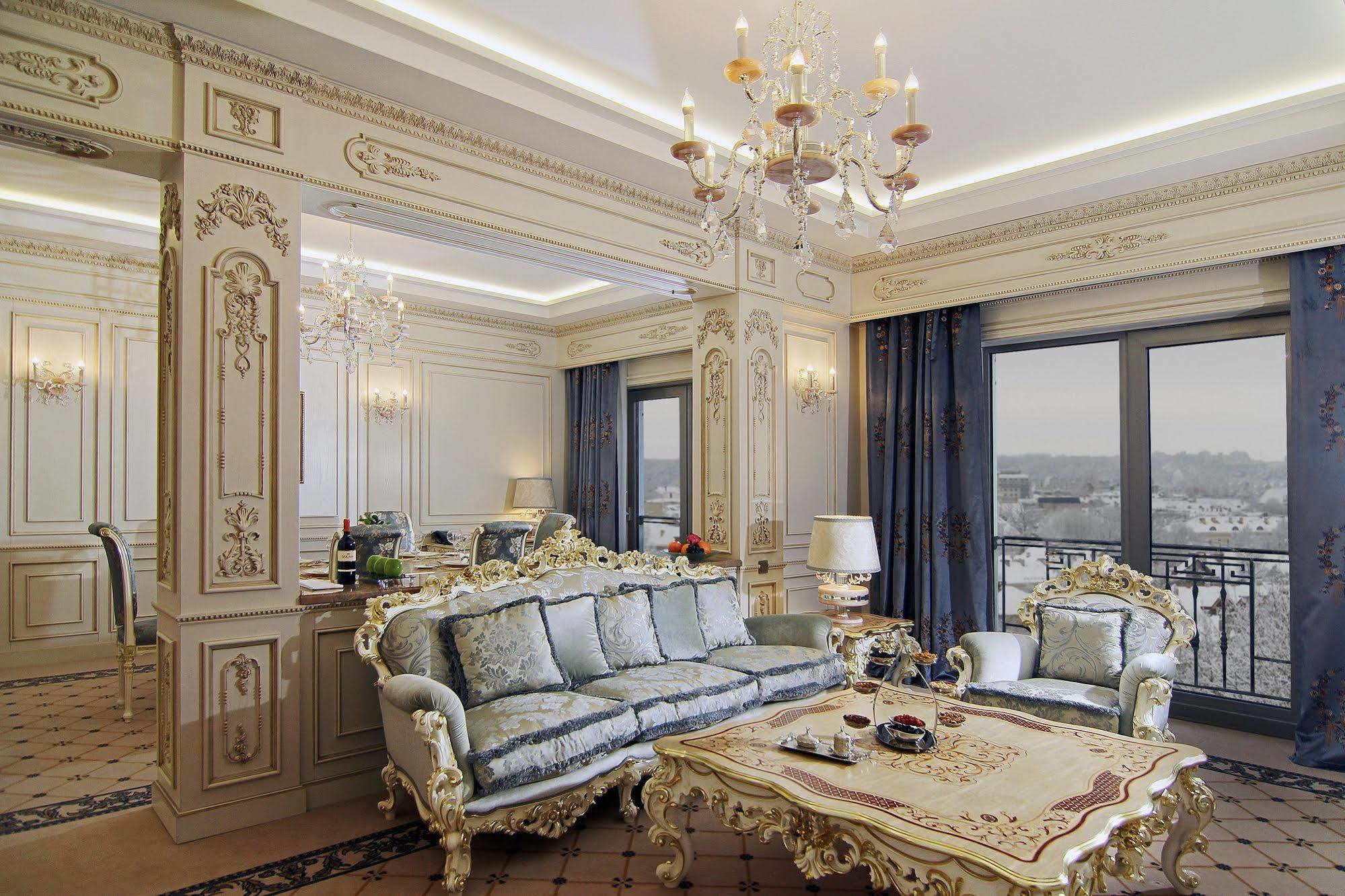 Orion Hotel 비슈케크 외부 사진 Neoclassical interior design